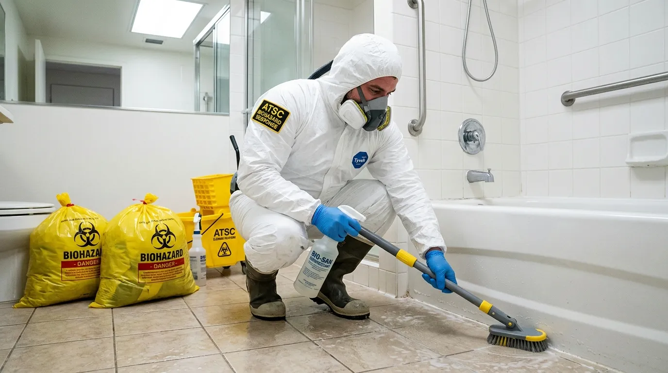 Decontamination equipment deployed for Blood Cleanup in South Milwaukee